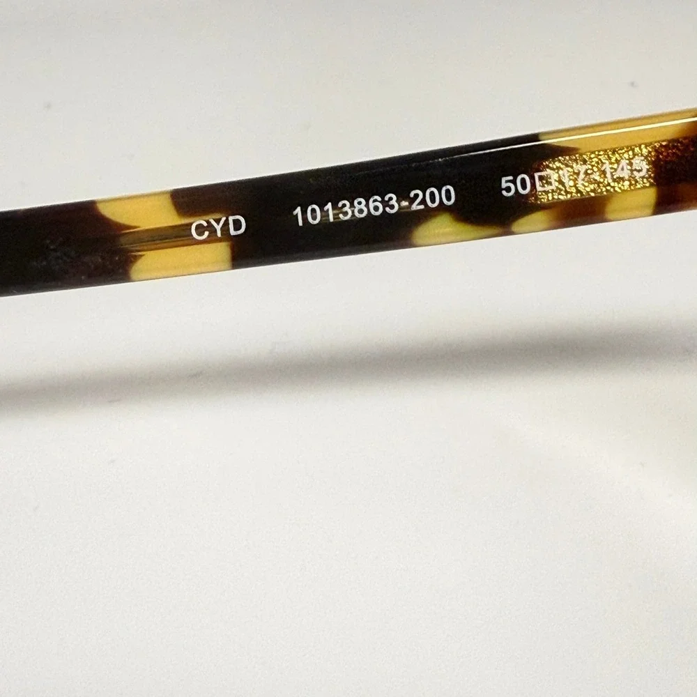 Corinne‎ McCormack CYD 1013863-200 Tortoise Eyeglasses Frames 50-17-145